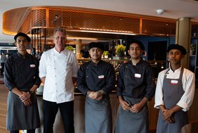 On board the A-ROSA SENA, Jörg Schwab is responsible for the culinary concept and will also implement it on the other A-ROSA ships. Photo: A-ROSA Flussschiff GmbH