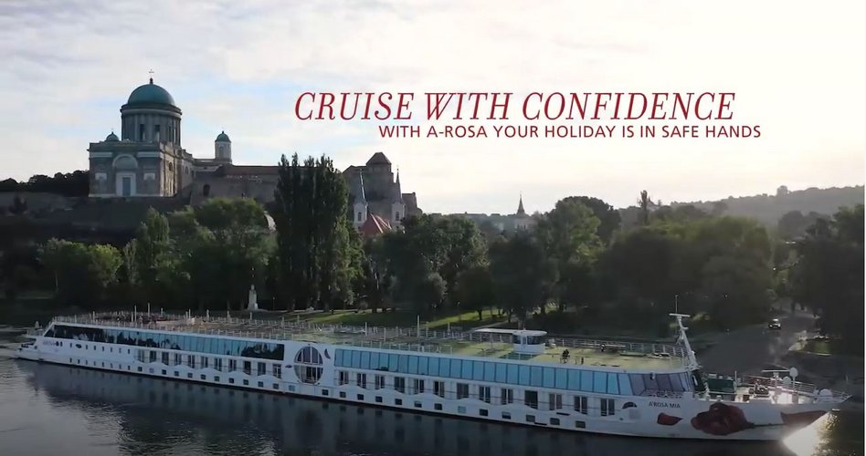 A-ROSA Video: Cruise with confidence. With A-ROSA your holiday is in safe hands. Photo: A-ROSA River Cruises.